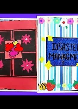 Disaster Management Project File Class 9 Social Science #class9socialscience #disastermanagement