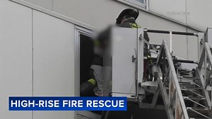 Chicago Fire Department rescues woman from South Side high-rise blaze