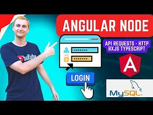 Angular Node MySQL Login System - API Requests - HTTP RxJS TypeScript