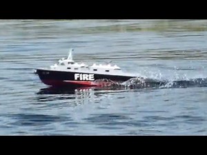 Aerokits 48 inch Crash Tender RC Boat Merco 61 IC engine