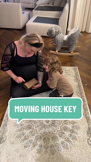 Explaining Our Move to a Toddler with Santa's Key