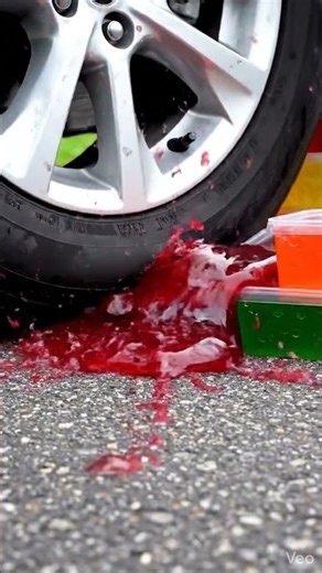Car vs Jelly Boxes 🍮 (Oddly Satisfying) #experiment