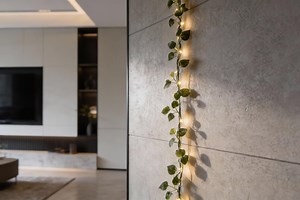 Minimalist Watermelon Leaf LED String Lights – Battery Powered Greenery Garland for Modern Home Decor - Etsy Canada