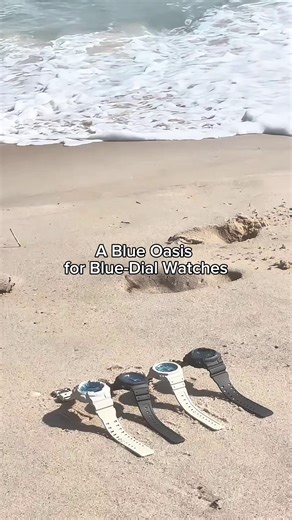 16K views · 426 reactions | Plunge into cool-blue waters under the blaze of the mid-summer sun. The Oasis Collection is the hallmark toughness. ⌚️: GA2100AS-2A, GA2100AS-5A, GA110AS-2A, GA110AS-5A Add it to your cart now. https://gshock.casio.com/us/products/collection/oasis-collection/ | CASIO G-SHOCK | Facebook