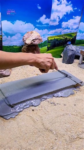 Mini Building | Do you want to own a set of such miniature buildings? #DIY #HouseBuilding #MiniatureModel #Handmade" | Instagram