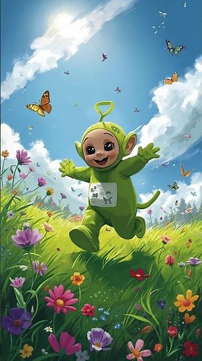 Learning Colors with the Teletubbies! 🌈 Fun Learning Video for Kids #shorts