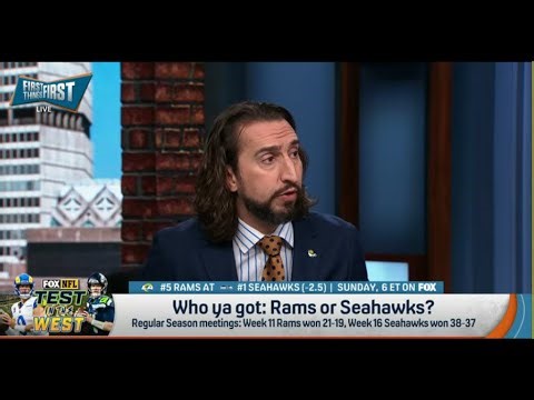 FIRST THINGS FIRST | Nick Wright CONFIDENT Seattle Seahawks Will LOSE NFC Championship Game | NFL