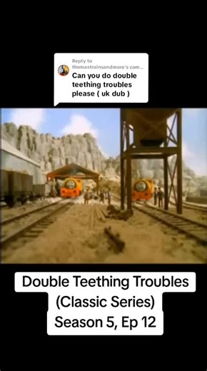 Replying to @thomastrainsandmoreDouble Teething Troubles #ttte #tiktok #fyp #thomastok #thomasepisodes #thomasthetankengine #thomasandfriends