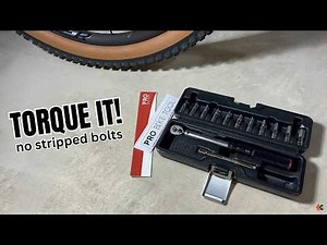 Torque-it Real Good! Pro Bike Torque Wrench for small bicycle bolts