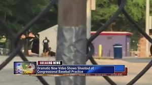 VIDEO shows shooting at congressional baseball practice