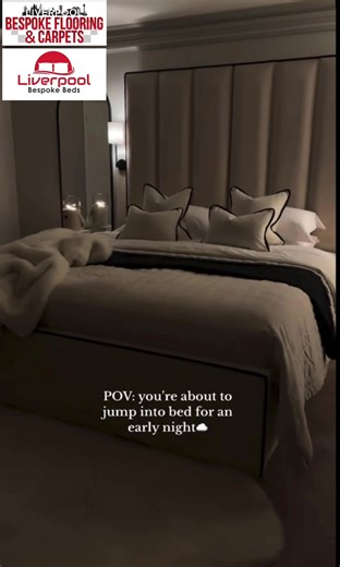 Sleep in storybook style with the Matilda Bed Frame ✨ A perfect blend of timeless elegance and modern comfort, featuring a beautifully upholstered headboard and handcrafted detailing. Designed to make your bedroom feel effortlessly luxurious. Available now at Liverpoolbespokebeds.co.uk — where comfort meets craftsmanship. 🛏️💫