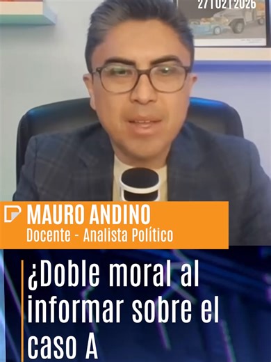 📝 Mauro Andino expone la contradicción de actores que antes aplaudían testimonios de criminales y hoy descalifican lo reportado por EFE. ❓ ¿Se está ocultando la verdad tras intereses políticos? Los leemos. 👇 👉 🚫 PROHIBIDO TROLES 👉 Síguenos en Portadas