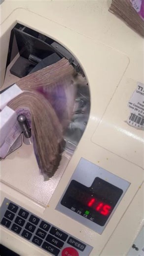 Sharp machine counting soiled notes