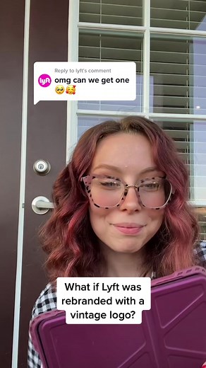 What if Lyft had a Retro Logo?