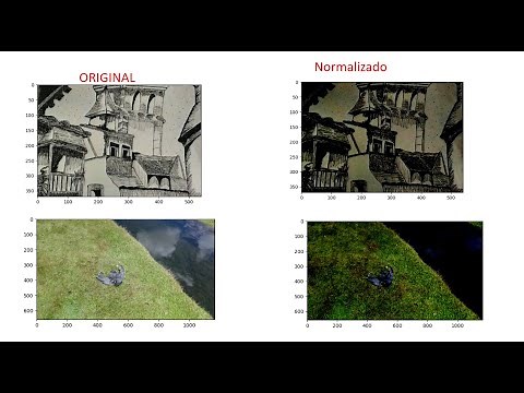 9. TensorFlow 2.1: Normalizar una imagen || matplotlib