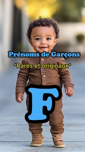 Prénoms de Garçons Rares et Originaux avec F