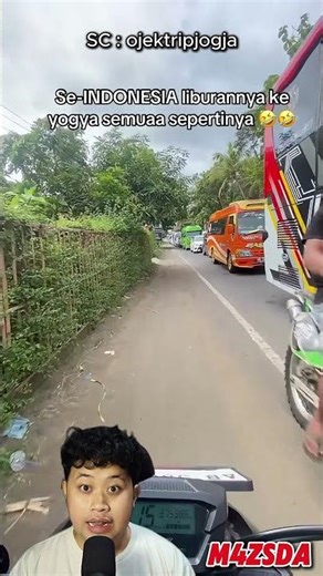Viral! Millions of People Vacation in Yogyakarta! #m4zsda #shortvideos #horrorgaming #shorts #rea...