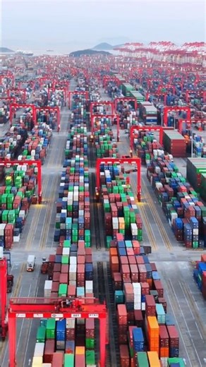 ⚙️ The world's largest unmanned port! – The secret of China's Steel City