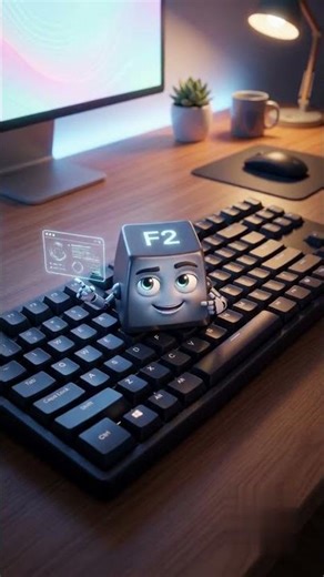 Keyboard series | F2 Key.... #aitalking #computer #viral #shortsfeed #shorts #trending #education#yt