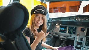 In celebration of International Women's Day, we thought we'd take this future pilot's dreams to new heights. ✈ Watch to see Tori's behind-the-scenes adventure! | Hawaiian Airlines