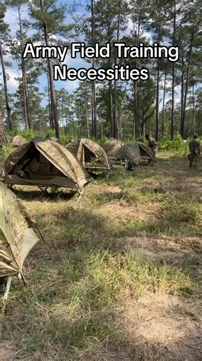 11 items that you must have on your packing list for field training❗️ #fieldtraining #ftx #armystrong #field #tiktokfamous #army #like #foryoupage #foryou #fyp #tiktok