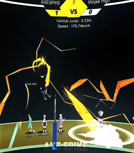 ⚡ THE SPIKE CROSS REMASTERED | Ultimate Volleyball Gaming Highlights