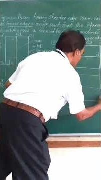 Projection of square Prism/ Engineering Drawing/ Projection of solids/ prisms