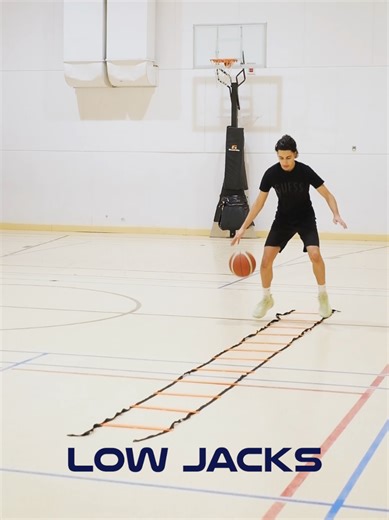 Sharpening footwork & coordination 🏀⚡ Ladder variations to build agility, balance, body control, and game-speed precision. Every rep matters. 💪🔥 #LadderDrills #BasketballTraining #Footwork #AgilityTraining #PlayerDevelopment
