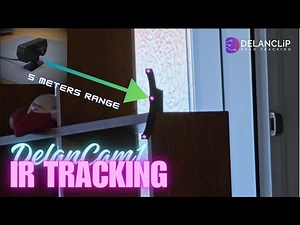 DelanCam1 long range lens - up to 5 meters fully functional IR Tracking system!