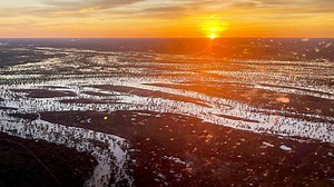 Inland sea: Stunning pictures of outback Qld after Kirrily floods