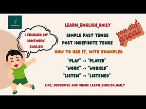 Past Indefinite Tense | All Rules & Examples Explained in Simple Way | English Grammar for Beginners