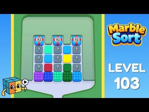 Marble Sort Level 103 Walkthrough Solution