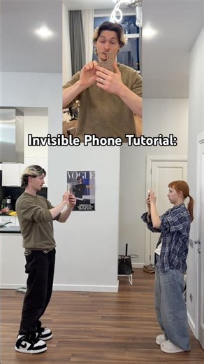 INVISIBLE PHONE TUTORIAL📲