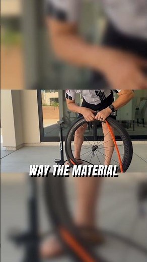 Slick Tube Material = Super Easy Bike Tire Install!