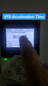 236K views · 2.5K reactions | VFD Acceleration time setting. ABB ACS880 #VFD #acceleration #ACS880 #parameters | Electrical Engineering Question & Solution & Learning | Facebook