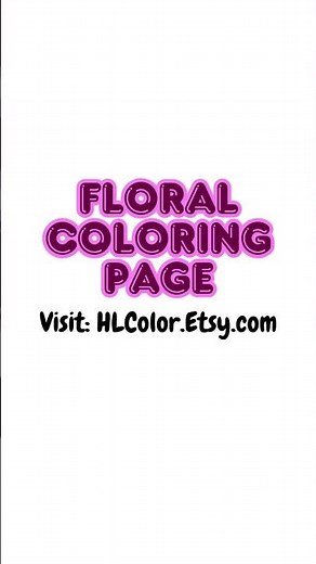 Floral Coloring Book Flip-Through | 67 Gorgeous Designs!