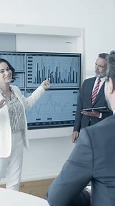 FREE STOCK VIDEO - 4K - Woman in a Meeting Discussing about Graphs