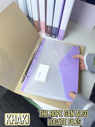 Ultimate 12-Piece Long Binder Folder and File Organizer