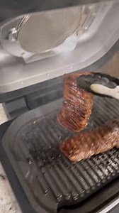 This Teriyaki Marinated Skirt Steak has the Grilling with dad seal of approval, and for good reason: it was created by the pros at Ninja Test Kitchen. You can find the recipe in the Ninja® Foodi® XL Pro Grill & Griddle cookbook. Grab yours: https://bit.ly/3skVMrf. | Ninja Kitchen