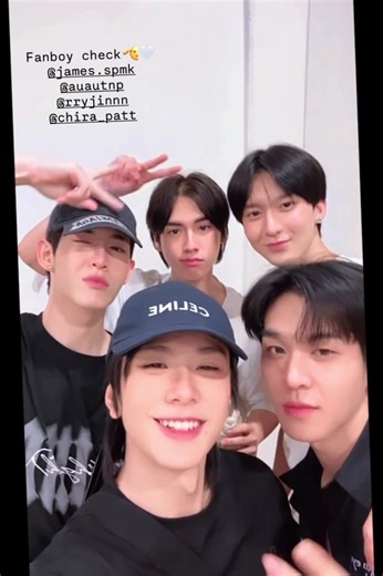 Fighting, Mr. Fanboy Gang! ✌️ #JamesSu #auausave #rryjinnn #chira_patt #MrFanboySeries