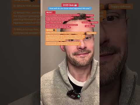 2025 Quiz - how many can you score?