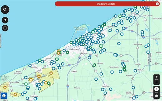 High winds create damage across Erie County. Storms aren't over yet