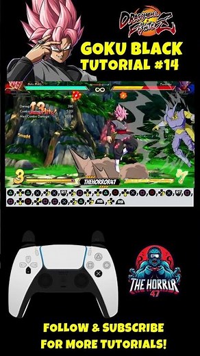 Goku Black Dragon Ball FighterZ Tutorial 14