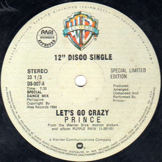 Prince - Let's Go Crazy