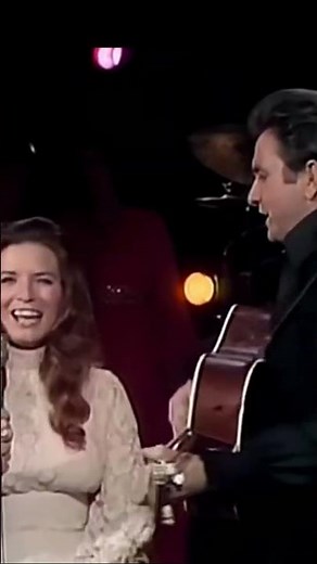 Johnny & June singing Bob Dylan’s “It Ain’t Me Babe” on The Johnny Cash Show in 1969.