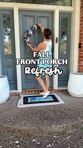 23K views · 104 reactions | Fall Front Porch Refresh | Fall home decor | makingfrugalfun | Facebook