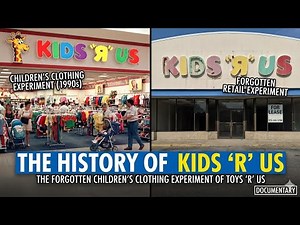 The History of Kids R Us: The Forgotten Children’s Clothing Experiment of Toys R Us 👕🧸
