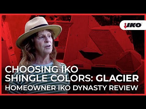 Choosing IKO Shingle Colors: Glacier – Homeowner IKO Dynasty Review