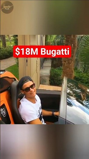 Cristiano Ronaldo’s $18M Bugatti – Only 10 Exist in the World #cristianoronaldo #bugatti #shorts