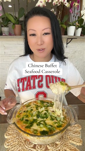 Chinese Buffet Seafood Casserole Recipe #easyrecipe #recipes #chinese #seafood #casserole | By Nay A